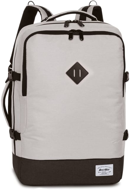 Worldpack Bestway Cabin Pro Dagrugzak 54 cm Laptop compartiment - 42cm (17 duim) - steingrau