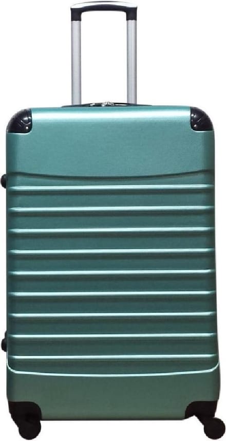 Koffer Vierkant Travelerz ABS - Licht groen XL