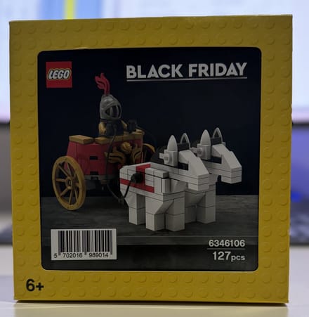 LEGO® Roman Chariot - 6346106 Black Friday Limited Edition