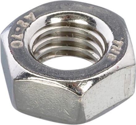 Moer Zeskant M14 RVS A4 - 100 stuks