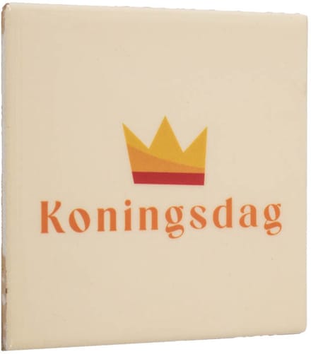 HomeBound by KY | Tegeltje - Koningsdag | tegeltje