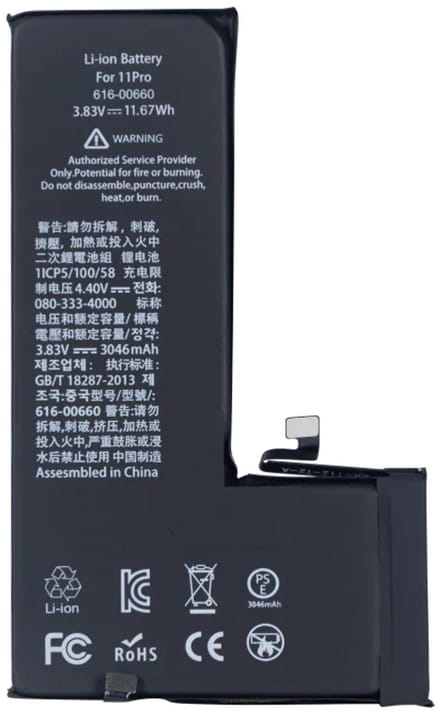 For Apple iPhone 11 Pro Battery With TI-Chip
