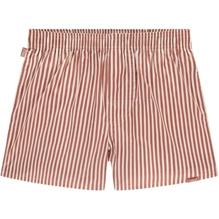 Pockies heren wijde boxershort striped rood