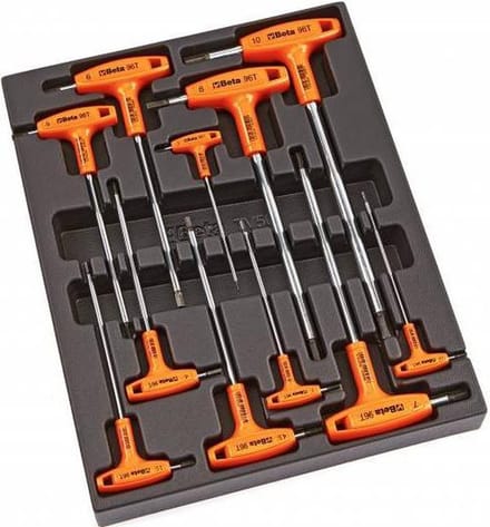 BETA T50 - 11 Delige gereedschap Foam inlay