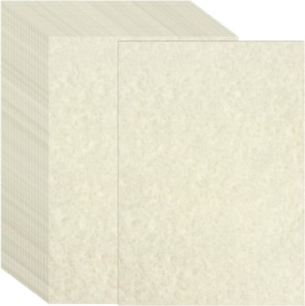 Bedrukt perkamentpapier A4, 100 vellen, 90 g/m², ivoorkleurig certificaatdrukpapier voor creatief gebruik