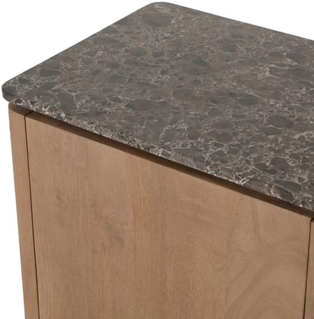 StarFurn Bovenblad Dressoir Dallas Bruin Marmer 165cm