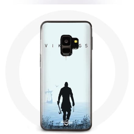 Case voor Samsung Galaxy S9 Plus Vikings Series Seizoen 6 Ragnar Lothbrok The Trailer 2022
