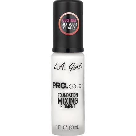 LA. Fille, PRO.color Pigment de Mélange pour Fond de Teint, GLM711 Blanc, 30ml (1 fl oz) white