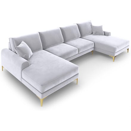 5-zitshoekbank Madara velvet | Mazzini Sofas