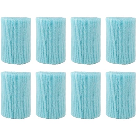 10 Rollen Latch Hook Garen Threads Enkele Kleur Multifunctionele Garen Kit voor Kruissteek Tufting white