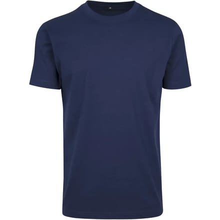 Build Your Brand - Rond Hals T-Shirt - Light Navy maat M