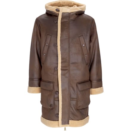 B7 Arctic Parka Vintage Bruin Lange herenjas