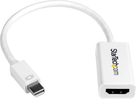 StarTech Mini DisplayPort naar HDMI Actieve Adapter - 4K 30Hz - 0,1 meter - Wit