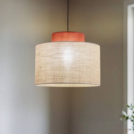 Duo Juta Bruin Hanglamp E27 Modern Boho Scandi-Eco 2785 TK Lighting