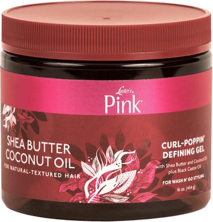 Luster Pink Shea Butter Coconut Oil Curl-Poppin Defining Gel