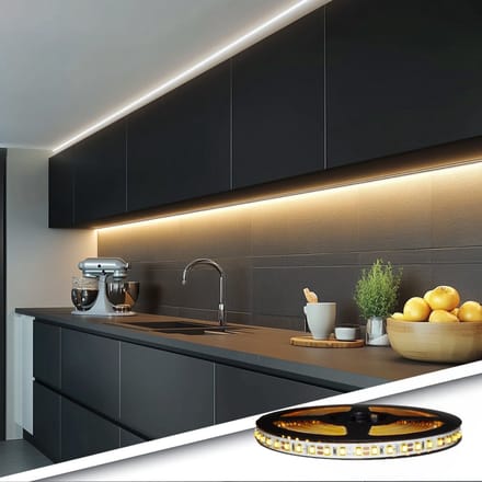 Led strip Warm Wit - 2 meter - Premium - Complete set met afstandsbediening - Led verlichting - Sfeervol en praktisch
