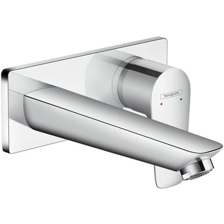 Hansgrohe Talis E wastafelkraan - inbouw - zonder inbouwdeel - eengreeps - zonder waste - chroom
