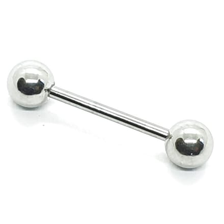 Tong Piercing - Zilver