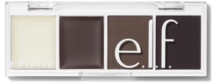 e.l.f. Bite-Size Brow Palette - Wenkbrauwpoeder & Wax - Black - 4 g