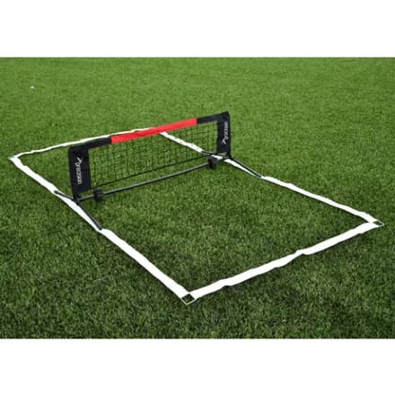Precision Voettennisset Mini 1,2 X 2,5 M Zwart/wit 7-delig