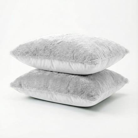 HappyBed Kussenslopen Cream White 60x70 cm - Kussensloop set 2 stuks - 100% Microvezel - Ultieme slaapcomfort
