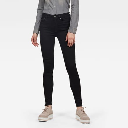 Dames skinny jeans met hoge taille G-Star 3301 High