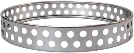 Vuurkorf Basis - Buitenhaard Accessoire - Gezellige Avonden - Geventileerde Basis - 1 Kilogram - Zilver