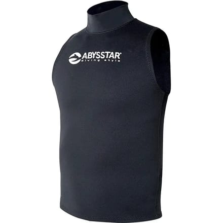 Mouwloos Duikshirt met Kraag Abysstar 2 mm