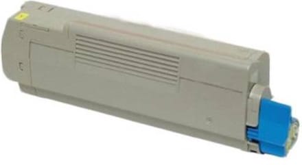 Toner Geschikt voor OKI 46490605 / 46490401 | 1x Geel Geschikt voor OKI C532dn - OKI C542dn - OKI MC563dn - OKI MC573dn