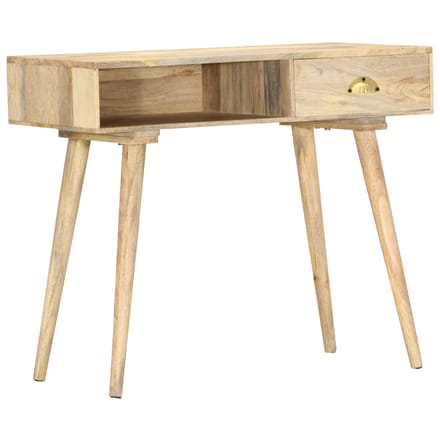 vidaXL - Wandtafel - 90x45x75 - cm - massief - mangohout