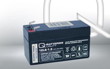 Lakuda Q-batterijen 12v-1.2ah 97x43x52