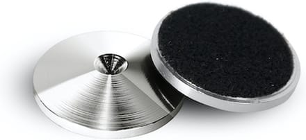 NorStone | Spike protector | onderlegringen | 32 mm x 7 mm | zilver | per 4 stuks