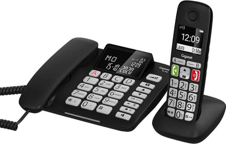 Groot display vaste telefoon met beller ID en extra groot toetsenbord
