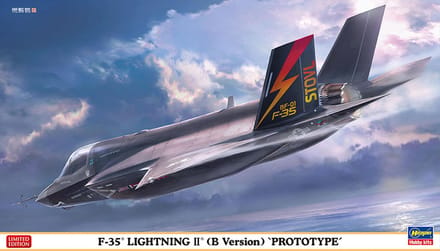 Hasegawa Modelbouwpakket Militaire voertuigen - 02412 F-35 Lightning II B Version - Prototype Plastic - 1:72 - Modelbouw