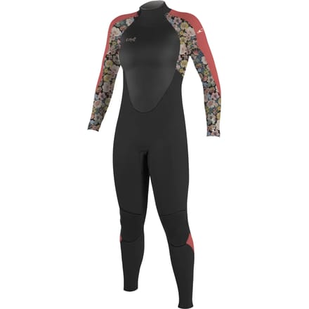 Rugwetsuit met volledige rits voor meisjes O'Neill Epic 5/4