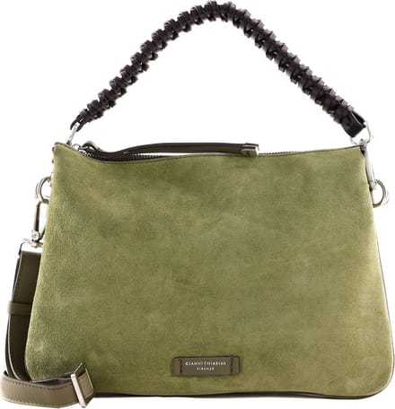 GIANNI CHIARINI Schoudertas Mia Shoulder Bag Moss Olijfgroen