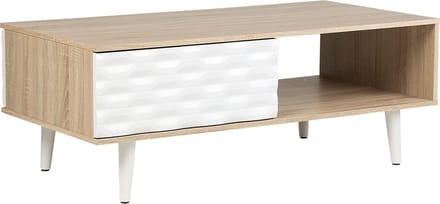 SWANSEA - Salontafel - Lichte houtkleur - Spaanplaat