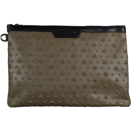 Jimmy Choo Derek Clutch Bruin
