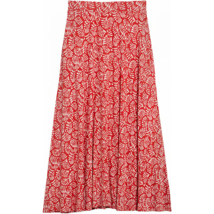 White Stuff Jada Eco Vero Maxi Skirt Red Printed Taglia: 8 REGULAR | Maxi gonne Outlet | Donna | Rosso