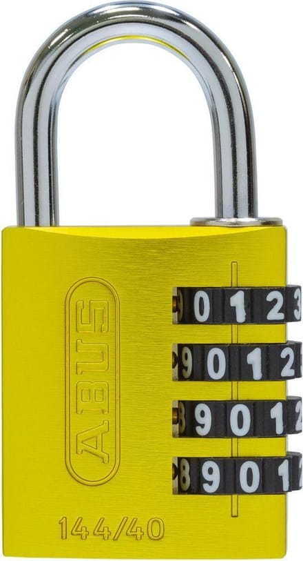 ABUS Cijferslot 144 Geel