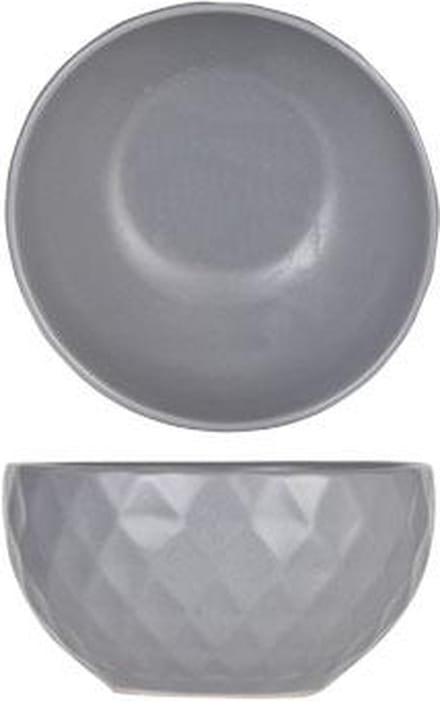 Cosy & Trendy Prisma Grey Ontbijtbol D13.5xh7cm