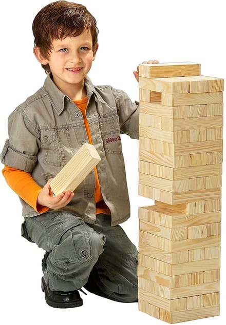 Philos timber reuze vallende toren