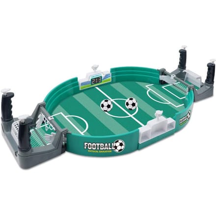 Grote desktop voetbaltafel, leuk bordspel voor kinderen, dubbele gevechtstafel blue