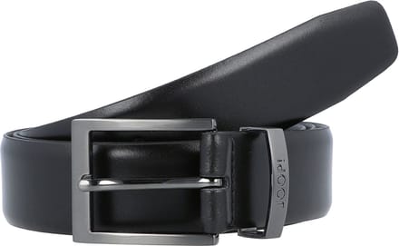 Joop! Coll.Belt Riem Leder - Jongens - 90 cm - black