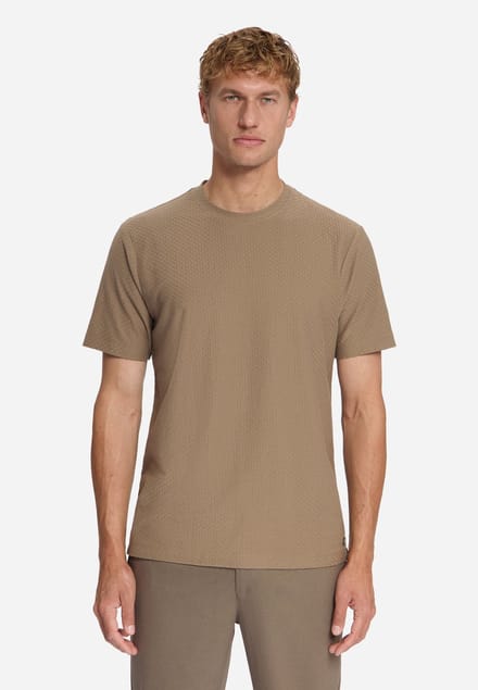 T-shirt met Structuur