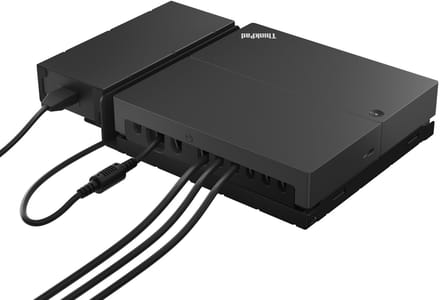 Lenovo ThinkSmart SmartDock Bedraad USB 3.2 Gen 2 (3.1 Gen 2) Type-C Zwart