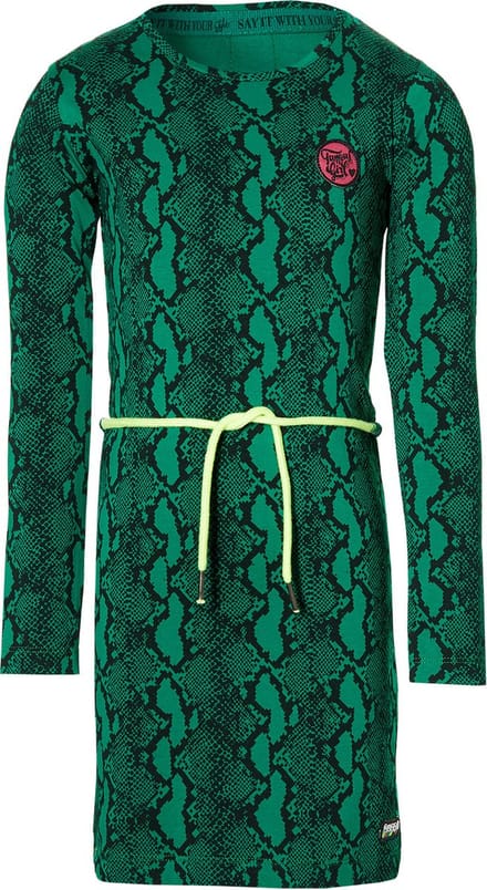 Quapi meisjes jurk Daantje Green Snake