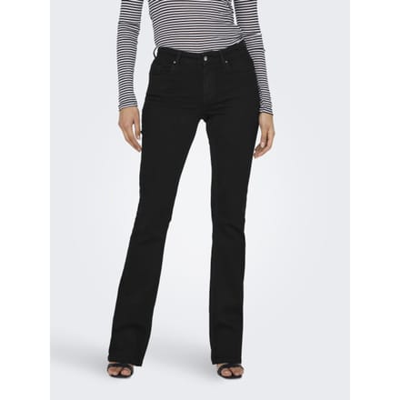 Vrouwelijke mid-flare jeans Only Blush REA2343