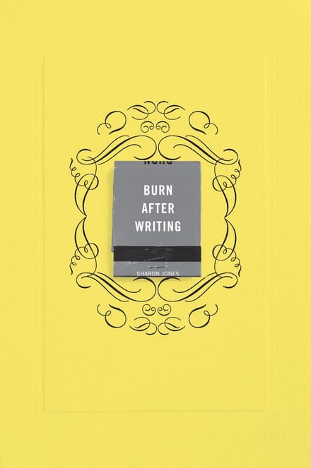 Burn After Writing, Yellow