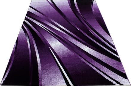 Modern laagpolig vloerkleed Parma - lila 9210 - 200x290 cm